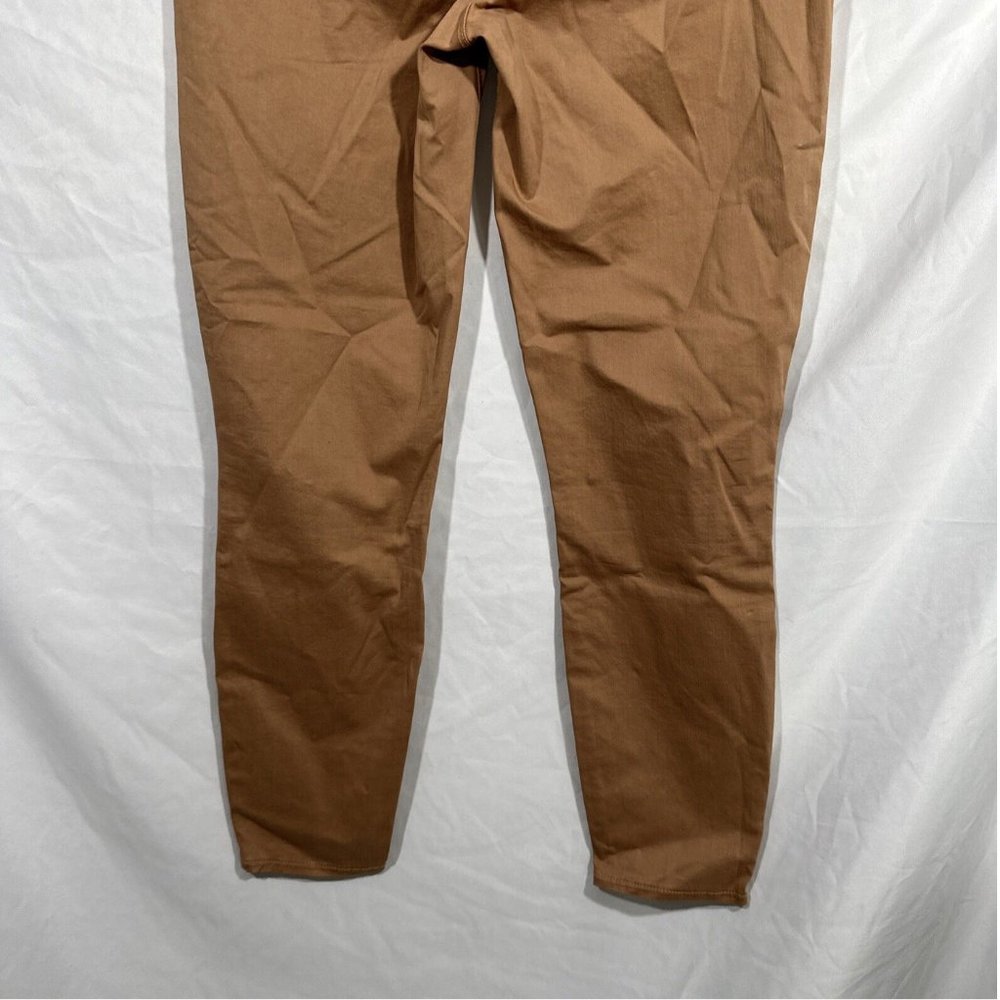 NEW $243 L'AGENCE [ 29 ] Margot Crop Skinny‎ Jeans In Camel Cream Tan - Picture 12 of 16